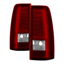 Cargar imagen en el visor de la galería, xTune Chevy Silverado 1500/2500/3500 99-02 / Version 3 Tail Lights Red Clear ALT-ON-CS99V3-LBLED-RC