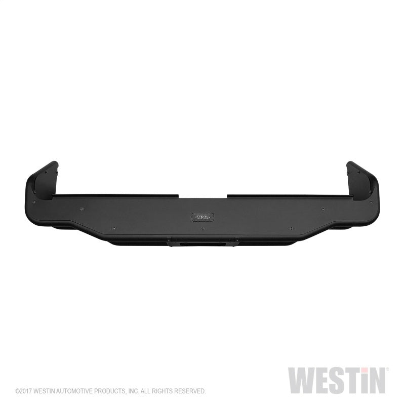 Westin 2014-2018 Toyota Tundra Outlaw Rear Bumper - Textured Black