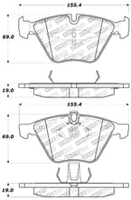 Cargar imagen en el visor de la galería, StopTech Performance 11-12 BMW Z4 (E86) / 07-11 335 Series (E90/92/93/F30) Front Brake Pads