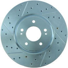 Cargar imagen en el visor de la galería, StopTech Select Sport Drilled &amp; Slotted Rotor - Front Left