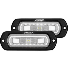 Load image into Gallery viewer, Rigid Industries SR-L Series Flush Mount LED Spreader Pair w/ White Halo - Universal