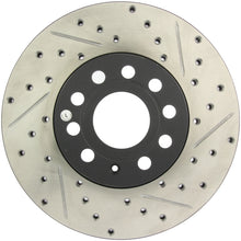 Cargar imagen en el visor de la galería, StopTech Slotted &amp; Drilled Sport Brake Rotor