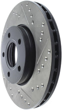 Cargar imagen en el visor de la galería, StopTech Slotted &amp; Drilled Sport Brake Rotor