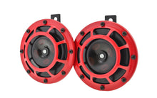 Cargar imagen en el visor de la galería, Hella Supertone Horn Kit 12V 300/500HZ Red (003399803 = 003399801)