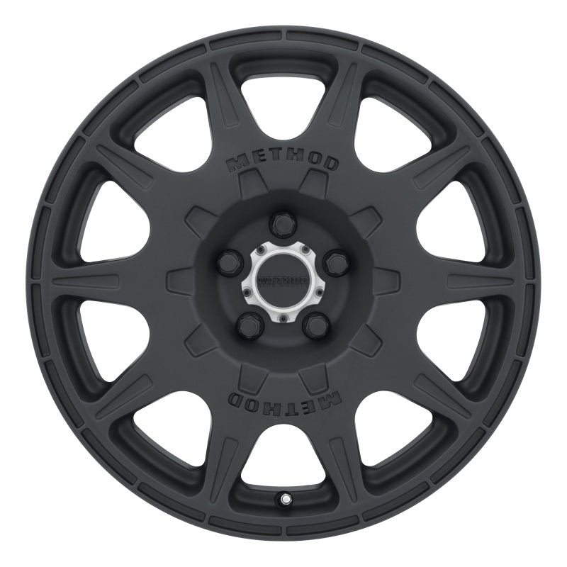 Method MR502 RALLY 18x8 +38mm Offset 5x4.5 67.1mm CB Matte Black Wheel