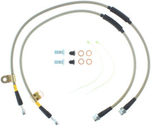 Cargar imagen en el visor de la galería, StopTech 00-06 Suburban 2500 2WD / 03-06 4WD / 03-07 Hummer H2 Stainless Steel Front Brake Line Kit