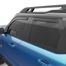 Cargar imagen en el visor de la galería, EGR 21-22 Ford Bronco 4 Door In-Channel Window Visors - Matte Black (573565)