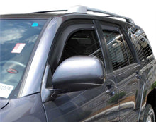 Cargar imagen en el visor de la galería, AVS 03-09 Toyota 4Runner Ventvisor In-Channel Front &amp; Rear Window Deflectors 4pc - Smoke