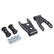 Cargar imagen en el visor de la galería, Belltech SHACKLE KIT 15-16 Ford F150 (All Cabs Short Bed Only) 4WD 1in / 2in Rear Drop