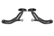 Cargar imagen en el visor de la galería, BMR 10-14 Ford Mustang Adj. Lower A-Arms Delrin/Rod End w/ 19mm STD. Ball Joint - Black Hammertone