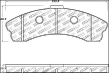 Cargar imagen en el visor de la galería, StopTech Performance 06-09 Chevrolet Corvette Z06 Front Brake Pads