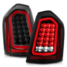 Load image into Gallery viewer, ANZO 11-14 Chrysler 300 LED Taillights Black w/ Sequential