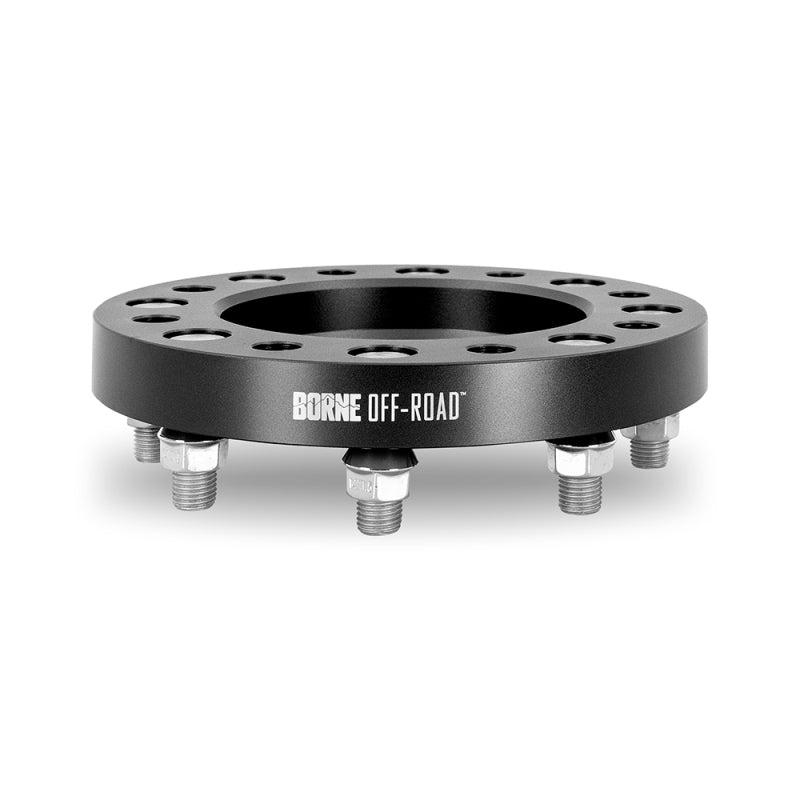 Mishimoto Borne Off-Road Wheel Spacers 8x180 124.1 38.1 M14 Black