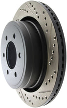 Cargar imagen en el visor de la galería, StopTech Slotted &amp; Drilled Sport Brake Rotor