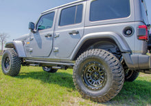 Cargar imagen en el visor de la galería, N-Fab RKR Rails 2018 Jeep Wrangler JL 4 Door Dab Length - Gloss Black - 1.75in