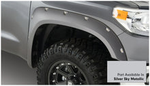 Load image into Gallery viewer, Bushwacker 16-18 Toyota Tundra Fleetside Pocket Style Flares 4pc 66.7/78.7/97.6in Bed - Silver Sky