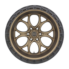 Load image into Gallery viewer, Weld Off-Road W106 20X10 Ledge 6X139.7 ET-18 BS4.75 Satin Bronze / Black Ring 106.1