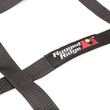 Cargar imagen en el visor de la galería, Rugged Ridge Cargo Net Black 2 Door 07-18 Jeep Wrangler