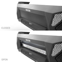 Cargar imagen en el visor de la galería, Go Rhino 16-21 Tacoma Element Front Bumper w/ Power Actuated Hide-away Light Bar Mount Tex Black