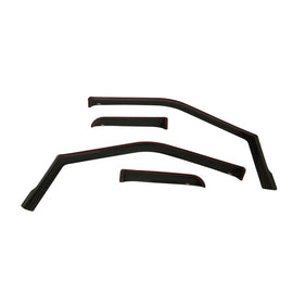 Westin 2015-2018 Ford F-150 SuperCab In-Channel Wind Deflector 4pc - Smoke