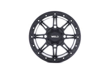 Cargar imagen en el visor de la galería, Weld UTV RF Series Cheyenne U511 15x8 Cheyenne Beadlock 4x136 4BS Satin BLK MIL