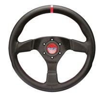 Cargar imagen en el visor de la galería, Sparco Steering Wheel R383 Champion Black Leather / Black Stitching