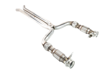 Cargar imagen en el visor de la galería, Kooks 2015+ Ford Mustang GT350 5.2L 3in x 2-3/4in Cat SS X-Pipe Kooks HDR Req