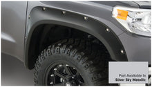 Cargar imagen en el visor de la galería, Bushwacker 16-18 Toyota Tundra Fleetside Pocket Style Flares 4pc 66.7/78.7/97.6in Bed - Silver Sky