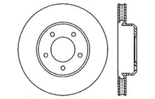 Cargar imagen en el visor de la galería, StopTech 05-13 Chrysler300/300C / 09-12 Dodge Challenger Front Left Drilled &amp; Slotted Rotor