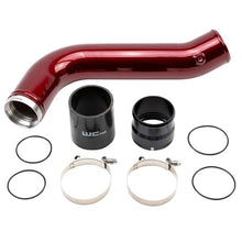 Cargar imagen en el visor de la galería, Wehrli 20-24 Chevrolet 6.6L L5P Duramax Passenger Side 3.5in Intercooler Pipe - WCFab Red