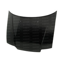 Cargar imagen en el visor de la galería, Seibon 88-91 Honda Civic HB/CRX (EC3 or ED8/9) OEM-Style Carbon Fiber Hood