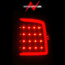 Cargar imagen en el visor de la galería, ANZO 09-18 Dodge Ram 1500 Full LED Tailights w/ Sequential Black Housing/Smoke Lens