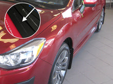 Cargar imagen en el visor de la galería, Rally Armor 12-16 Subaru Impreza 4D/5D Black UR Mud Flap w/Grey Logo