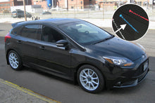 Cargar imagen en el visor de la galería, Rally Armor 12-19 Ford Focus ST / 16-19 RS Black Mud Flap w/Grey Logo