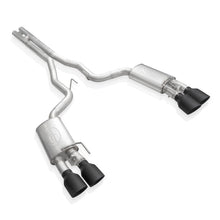 Load image into Gallery viewer, Stainless Works 2020 Ford GT500 Redline Catback H-Pipe Exhaust Factory Connect - Black Tips