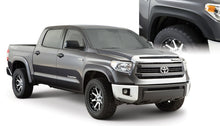 Cargar imagen en el visor de la galería, Bushwacker 14-18 Toyota Tundra Fleetside Extend-A-Fender Style Flares 4pc - Black