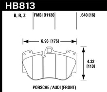 Cargar imagen en el visor de la galería, Hawk 13-15 Audi RS5 HPS 5.0 Front Brake Pads
