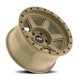 Dirty Life 9315 Compound 17x9 / 6x135 BP / -12mm Offset / 87.1mm Hub Desert Sand Wheel