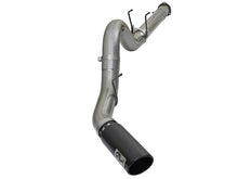 Cargar imagen en el visor de la galería, aFe Large Bore-HD 5in DPF Back 409 SS Exhaust System w/Black Tip 2017 Ford Diesel Trucks V8 6.7L(td)