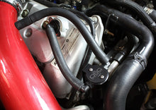 Cargar imagen en el visor de la galería, J&amp;L 99-04 Ford Mustang SVT Cobra Passenger Side Oil Separator 3.0 - Black Anodized