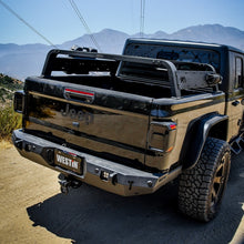 Cargar imagen en el visor de la galería, Westin 2021 Jeep Gladiator Overland Cargo Rack - Textured Black