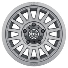 Cargar imagen en el visor de la galería, ICON Recon SLX 17x8.5 6x135 6mm Offset 5in BS 87.1mm Bore Charcoal Wheel