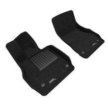 Cargar imagen en el visor de la galería, 3D MAXpider 20-23 Chevrolet Corvette C8 Elegant R1 Floormat Set - Black