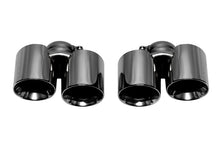 Cargar imagen en el visor de la galería, SOUL 12-16 Porsche 991.1 Carrera Base (without PSE) Bolt On Exhaust Tips - Black Chrome