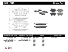 Cargar imagen en el visor de la galería, StopTech Performance 06-09 Mini Cooper/Cooper S Front Brake Pads