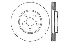 Cargar imagen en el visor de la galería, StopTech 02 Lexus ES 250/300/330/350 / 05-07 Toyota Avalon Slotted &amp; Drilled Left Front Rotor