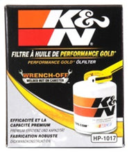 Cargar imagen en el visor de la galería, K&amp;N 3.74inch / 2.98 OD Performance Gold Oil Filter