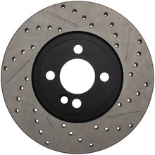 Cargar imagen en el visor de la galería, StopTech Slotted &amp; Drilled Sport Brake Rotor 07-13 Mini Cooper