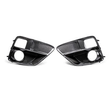 Cargar imagen en el visor de la galería, Seibon 15-17 Subaru Impreza WRX/STi Carbon Fiber Fog Light Surrounds (pair)