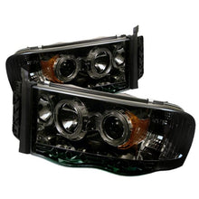 Cargar imagen en el visor de la galería, Spyder Dodge Ram 1500 02-05/Ram 2500 03-05 Projector Headlights LED Halo LED Smke PRO-YD-DR02-HL-SMC